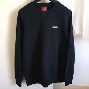 Dickies pullover sweatshirt embroidered logo black (***read description)